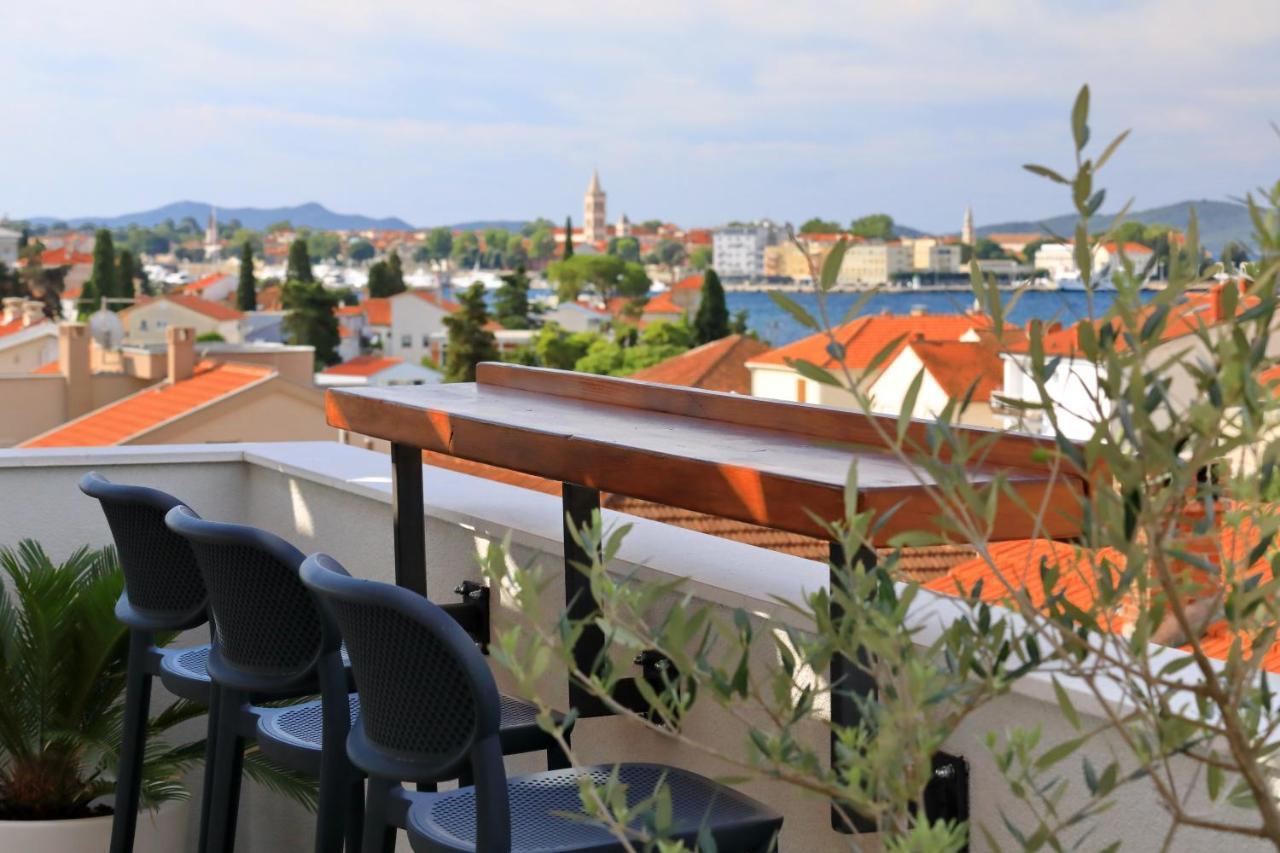 Penthouse Diem - Private Pool With Sea View Zadar Exterior photo