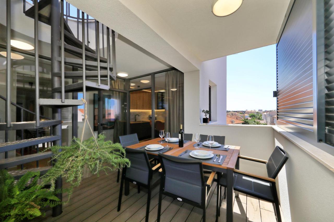 Penthouse Diem - Private Pool With Sea View Zadar Exterior photo