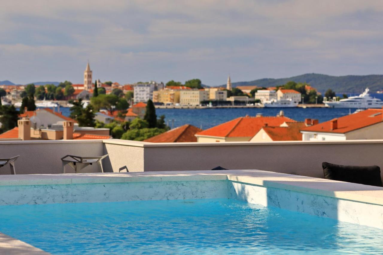 Penthouse Diem - Private Pool With Sea View Zadar Exterior photo